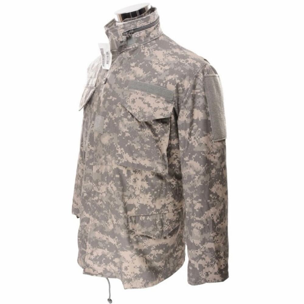 Vintage US ARMY M65 DIGITAL CAMO FIELD JACKET 2008 Sz L excellent condition